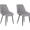 Esszimmerstuhl Grau 2Er Set Maribel
