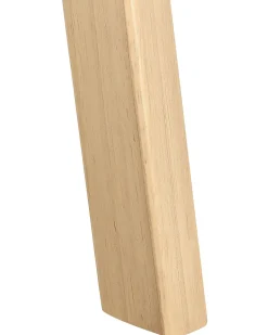 Esszimmerstuhl Heller Holzfarbton / Hellgrau 2Er Set Yuba