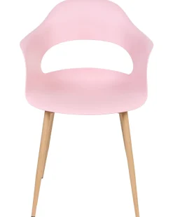 Esszimmerstuhl Kunststoff Rosa 2Er Set Utica