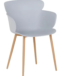 Esszimmerstuhl Kunststoff Grau 2Er Set Sumkley