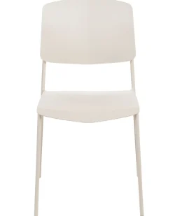 Esszimmerstuhl Kunststoff Beige 4Er Set Astoria