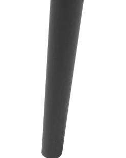 Esszimmerstuhl Kunststoff Schwarz 2Er Set Ventnor