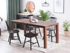 Esszimmerstuhl Kunststoff Schwarz 2Er Set Ventnor