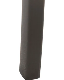 Esszimmerstuhl Kunststoff Schwarz 4Er Set Vieste