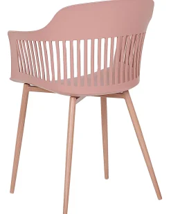 Esszimmerstuhl Kunststoff Rosa 2Er Set Bereca
