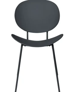 Esszimmerstuhl Kunststoff Schwarz 2Er Set Shonto