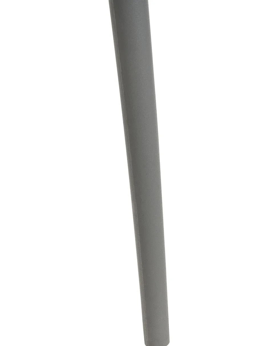 Esszimmerstuhl Kunststoff Grau 8Er Set Gubbio