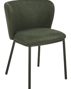 Esszimmerstuhl Polsterbezug Grun 2Er Set Mina
