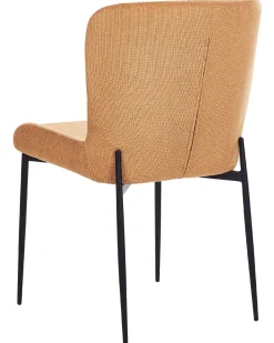 Esszimmerstuhl Polsterbezug Orange 2Er Set Ada