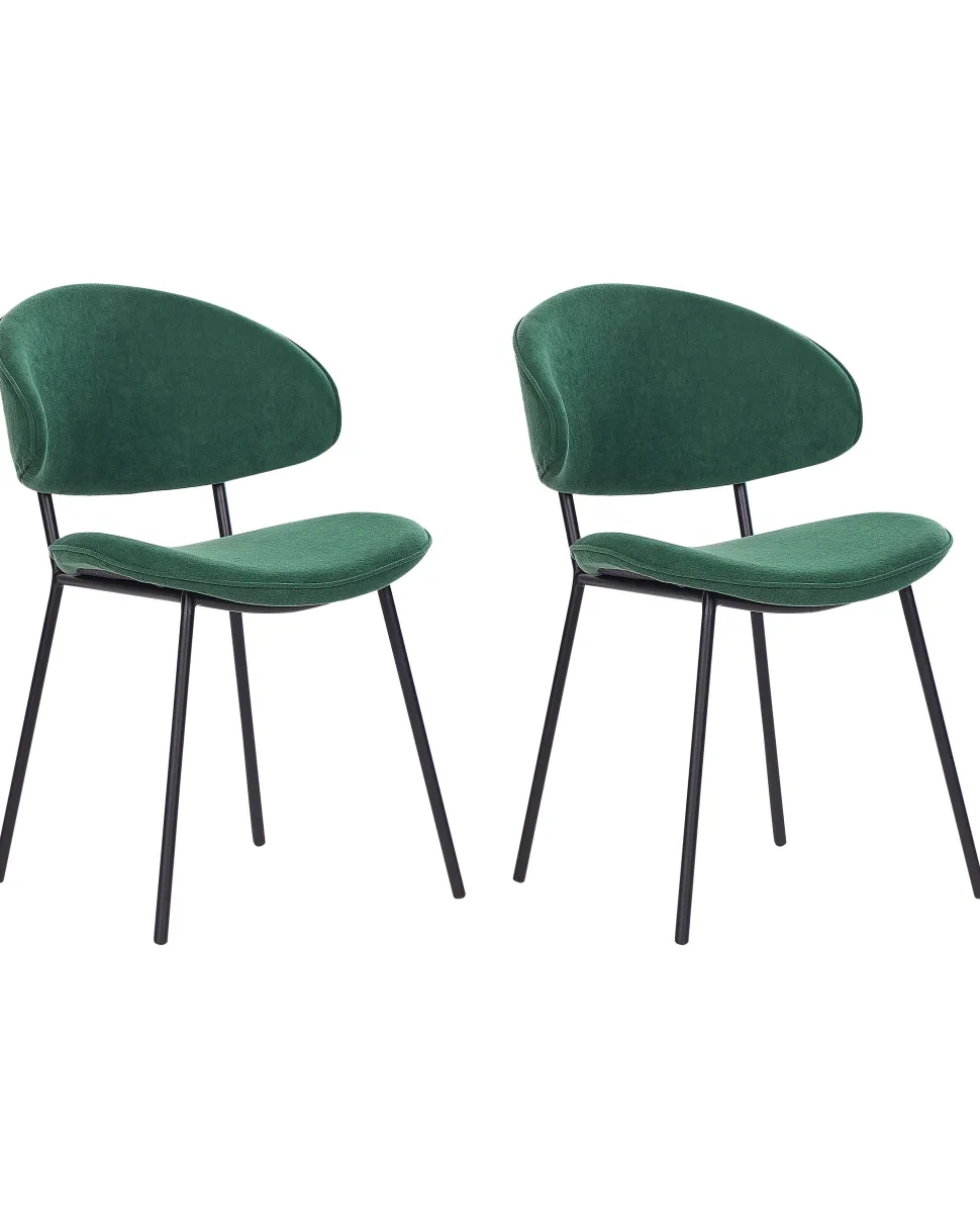 Esszimmerstuhl Polsterbezug Grun 2Er Set Kiana