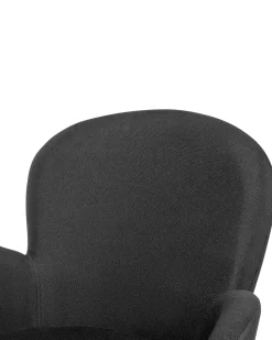 Esszimmerstuhl Polsterbezug Schwarz 2Er Set Brookville