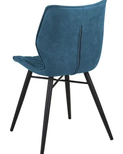 Esszimmerstuhl Polsterbezug Seeblau 2Er Set Lisle