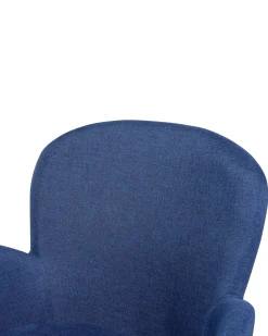 Esszimmerstuhl Polsterbezug Marineblau 2Er Set Brookville