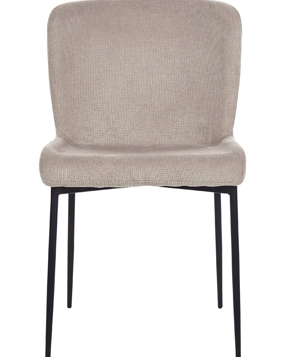 Esszimmerstuhl Polsterbezug Taupe 2Er Set Ada