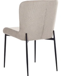 Esszimmerstuhl Polsterbezug Taupe 2Er Set Ada