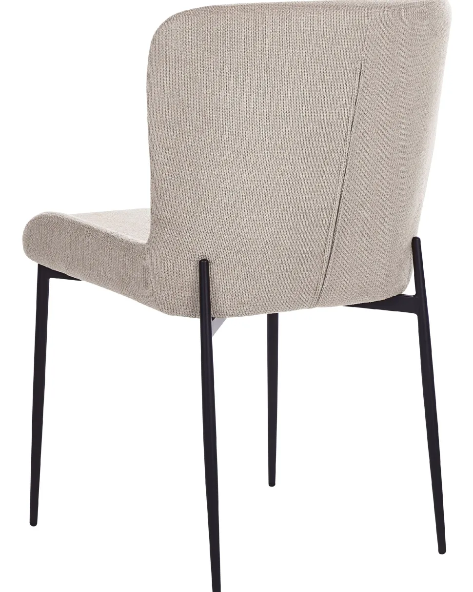 Esszimmerstuhl Polsterbezug Taupe 2Er Set Ada