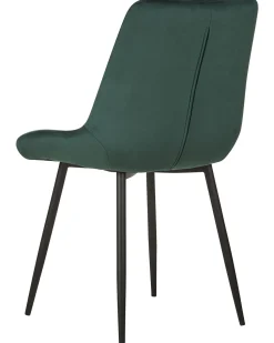 Esszimmerstuhl Samtstoff Grun 2Er Set Melrose