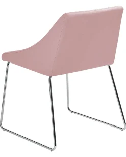 Esszimmerstuhl Samtstoff Rosa 2Er Set Arcata