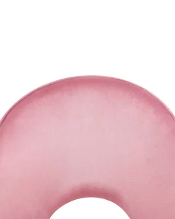 Esszimmerstuhl Samtstoff Rosa 2Er Set Covelo