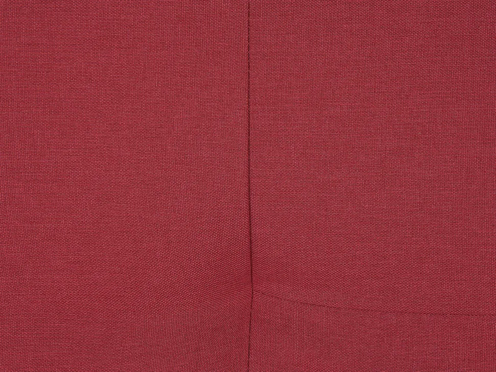 Fabric Chaise Lounge Red Alsten