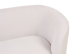 Fabric Living Room Set Beige Loen