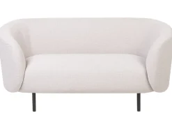 Fabric Living Room Set Beige Loen