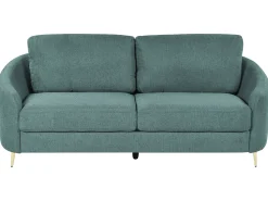 Fabric Living Room Set Green Trosa