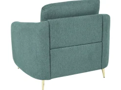 Fabric Living Room Set Green Trosa