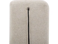 Fabric 1-Seat Section Beige Tibro