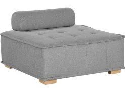 Fabric 1-Seat Section Grey Tibro