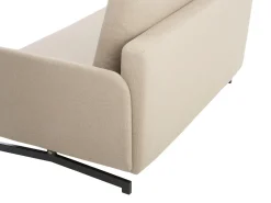Fabric Sofa Bed Beige Belfast