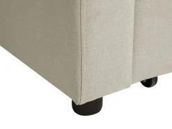 Fabric Sofa Bed Beige Glomma