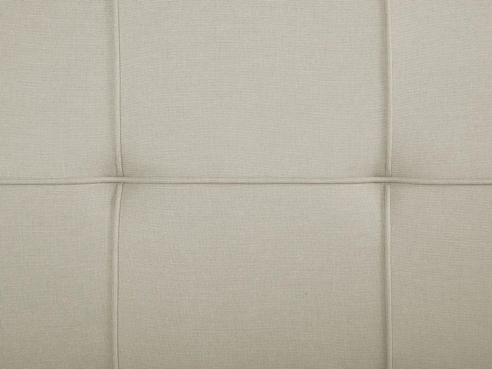Fabric Sofa Bed Beige Glomma