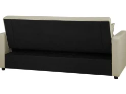 Fabric Sofa Bed Beige Glomma
