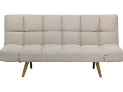 Fabric Sofa Bed Beige Ingaro