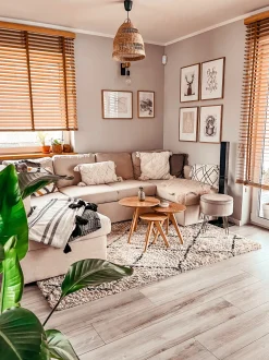 Fabric Sofa Bed Beige Karrabo