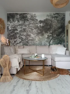 Fabric Sofa Bed Beige Karrabo