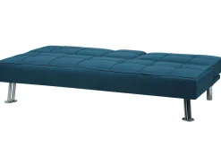 Fabric Sofa Bed Blue Roxen