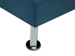 Fabric Sofa Bed Blue Roxen