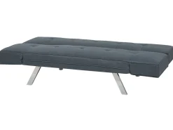 Fabric Sofa Bed Dark Blue Bristol