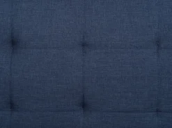 Fabric Sofa Bed Dark Blue Vehkoo