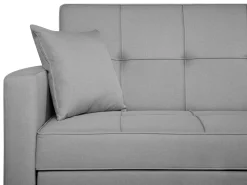 Fabric Sofa Bed Grey Glomma