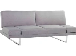Fabric Sofa Bed Light Grey York