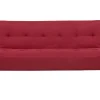 Fabric Sofa Bed Red Alsten