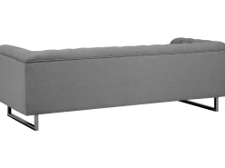 Fabric Sofa Set Grey Vissland