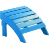 Fushocker Kunstholz Blau Adirondack