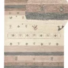 Gabbeh Teppich Wolle Beige / Hellbraun 160 X 230 Cm Hochflor Karli