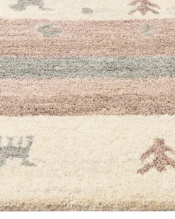 Gabbeh Teppich Wolle Beige / Hellbraun 160 X 230 Cm Hochflor Karli
