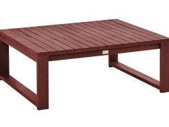 Garten Beistelltisch Zertifiziertes Akazienholz Mahagonibraun 90 X 75 Cm Timor Ii