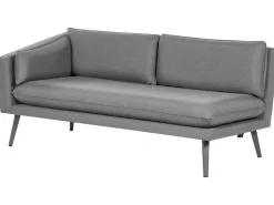 Garten Ecksofa Grau 3-Sitzer Rechte Seite Modular Loretello